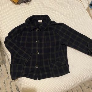 English cropped blazer